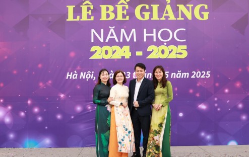 Lễ bế giảng 2024–2025: Nơi giọt mưa và giọt nhớ cùng rơi